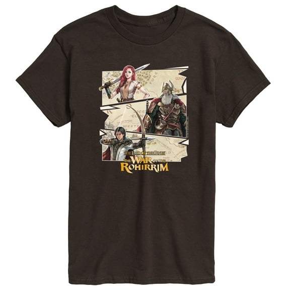 Lord of the Rings: War of the Rohirrim -  Group Panels - Men's Short Sleeve Graphic T-Shirt