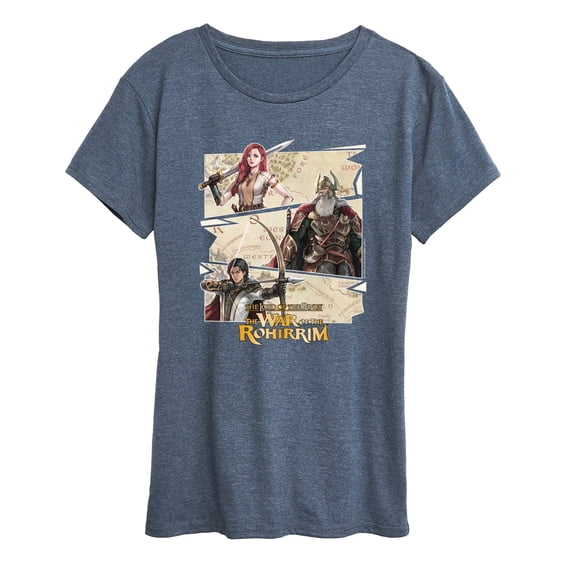 Lord of the Rings: War of the Rohirrim - Group Panels - Women's Short Sleeve Graphic T-Shirt