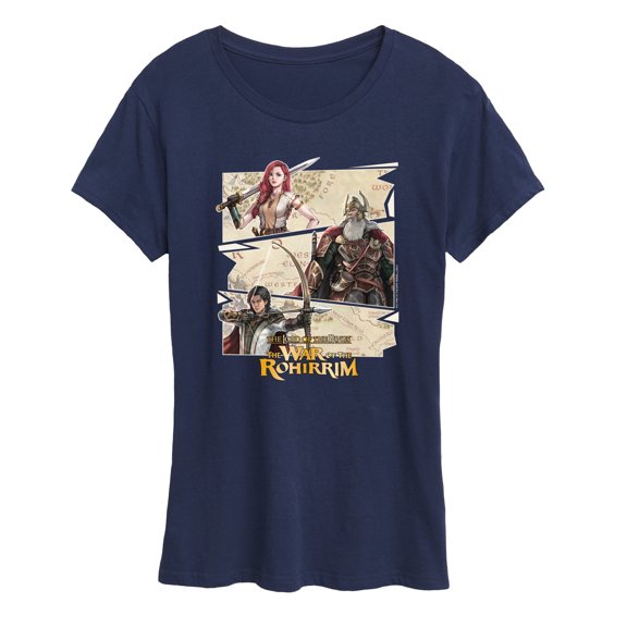 Lord of the Rings: War of the Rohirrim -  Group Panels - Women's Short Sleeve Graphic T-Shirt
