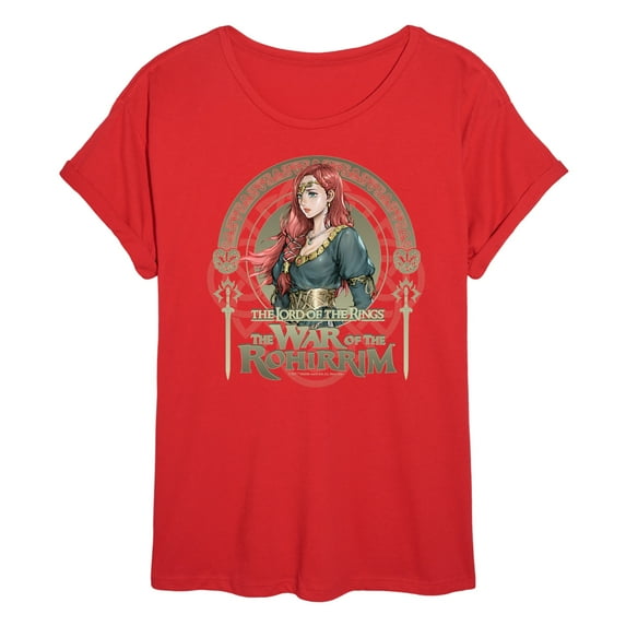 Lord of the Rings: War of the Rohirrim - Hera - Women's Oversized Graphic T-Shirt