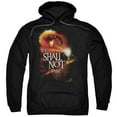 thumbnail image 1 of Lord of the Rings You Shall Not Pass Adult Pullover Hoodie Sweatshirt Black, 1 of 1
