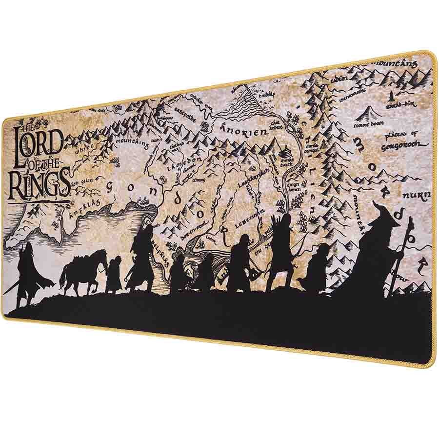 Subsonic - Lord of The Rings XXL Mouse Pad 35 x 15.7 in - Desk Pad with Non-Slip Base, Gaming Mouse Pad - Officially Licensed