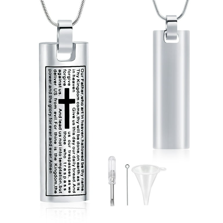 Lords prayer shop bullet necklace