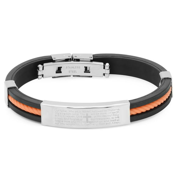 Lord's Prayer Lasso ID Bracelet