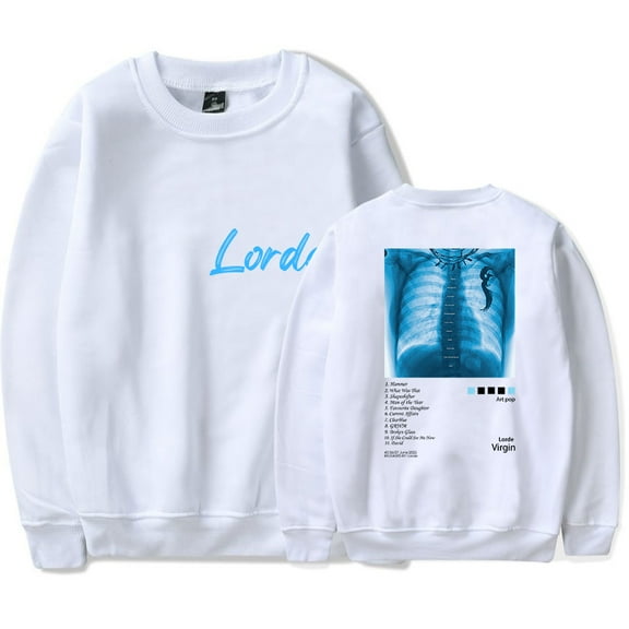 Lorde Album Virgin Crewneck Sweatshirt Merch Casual Sweatshirt Unisex Clothing