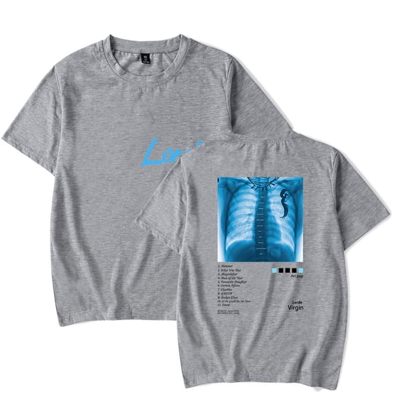 Lorde Album Virgin T-Shirt Men/Women Streetwear T-Shirt Shirt Short Sleeve