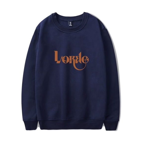 Lorde Merch Logo Crewneck Sweatshirt Fashion Unisex Men Women Long Sleeve Streetshirt
