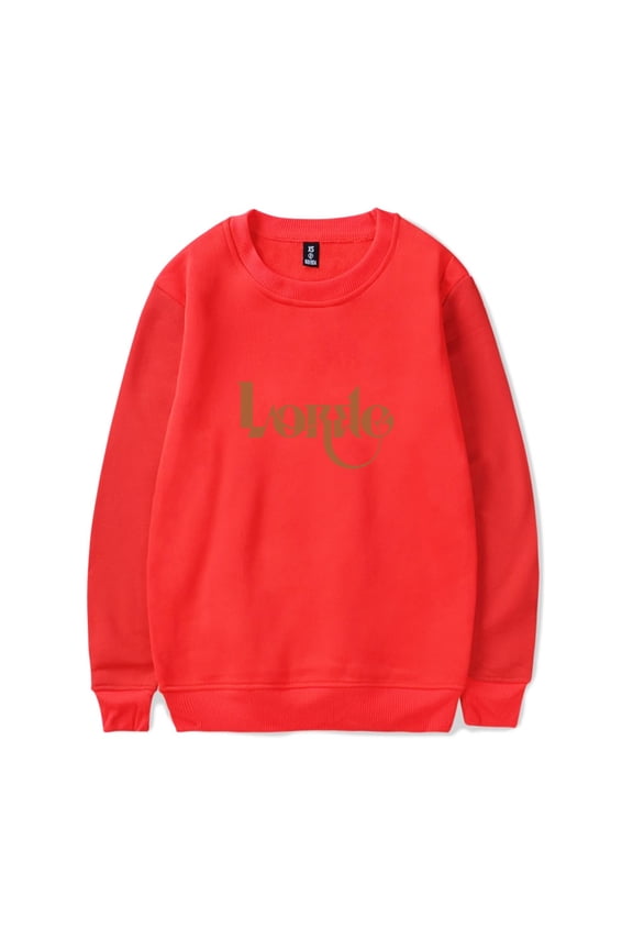 Lorde Merch Logo Crewneck Sweatshirt Fashion Unisex Men Women Long Sleeve Streetshirt