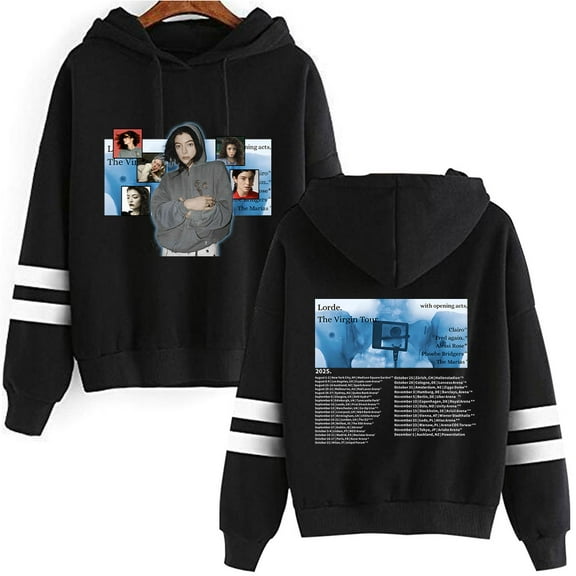 Lorde Merch Pullover Hoodie Unisex Long Sleeve Pocketless Fashion Sweatshirt
