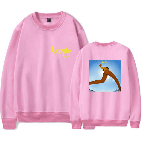 Lorde Merch Solar Power Album Cover Crewneck Sweatshirt Fashion Unisex Men Women Long Sleeve