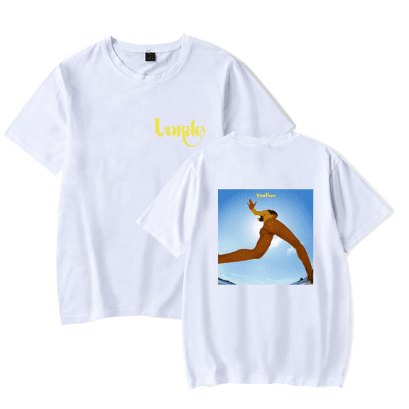 Lorde Merch Solar Power Album Cover T-shirt Fashion Unisex Men Women Short Sleeve Casual Tee