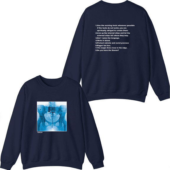 Lorde Merch Virgin Album Crewneck Sweatshirt Unisex Men Women Long Sleeve