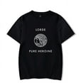 thumbnail image 1 of Lorde Pure Heroine T-Shirt Men/Women Streetwear T-Shirt Shirt Short Sleeve, 1 of 2
