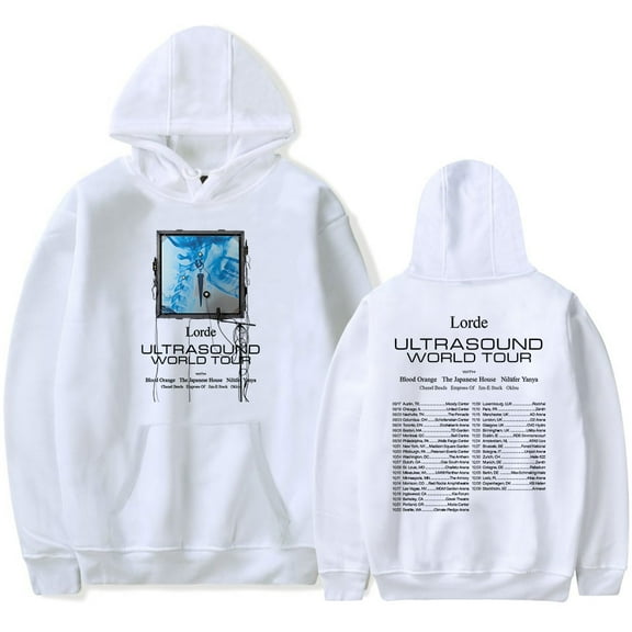 Lorde Ultrasound World Tour 2025 Merch Hoodies Women Men Casual Long Sleeve Sweatshirt Fashion Clothes