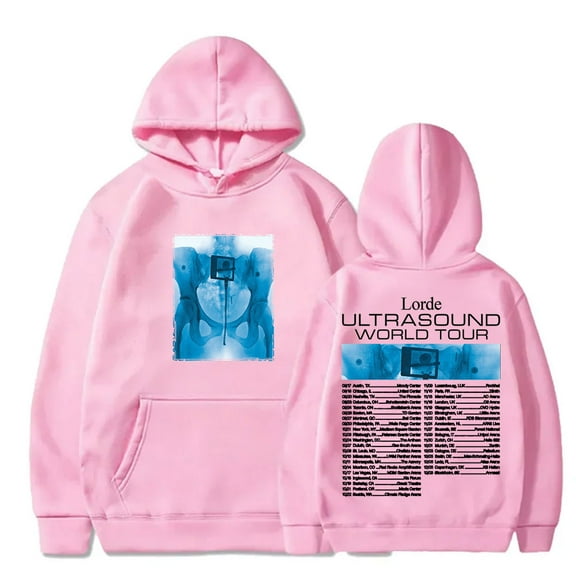 Lorde Ultrasound World Tour Merch Hoodies Long Sleeve Streetwear Women Men Fashion Sweatshirts