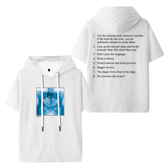 Lorde Virgin Album Merch Hooded T-Shirts Women Men Short Sleeve Tee Casual Fashion Clothes