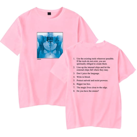Lorde Virgin Album Merch T-Shirt Women Men Crewneck Casual Short Sleeve Tee