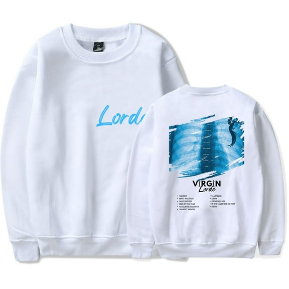 Lorde Virgin Merch Crewneck Sweatshirt Merch Casual Sweatshirt Unisex Clothing