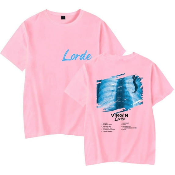 Lorde Virgin Merch T-Shirt for Men & Women - Streetwear Style Short Sleeve