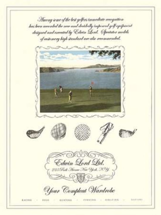 Lords Sports III Canvas Art - The Miles Graff Collection (18 x 24)