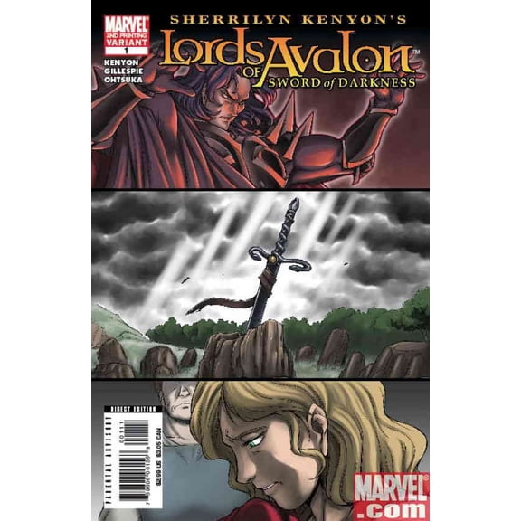 Lords of Avalon: Sword of Darkness #1 (2nd) VF ; Marvel Comic Book