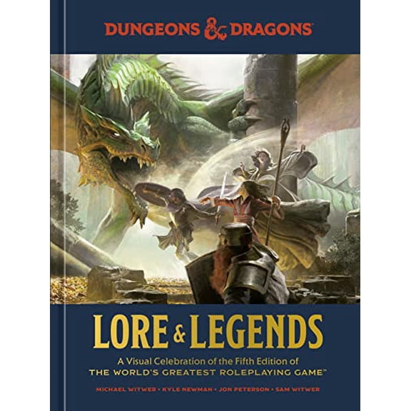 Pre-Owned Dungeons & Dragons Lore & Legends: A Visual Celebration of the Fifth Edition of the World's Greatest Roleplaying Game, 9781984859686, 1984859684, Hardcover, 5 edition