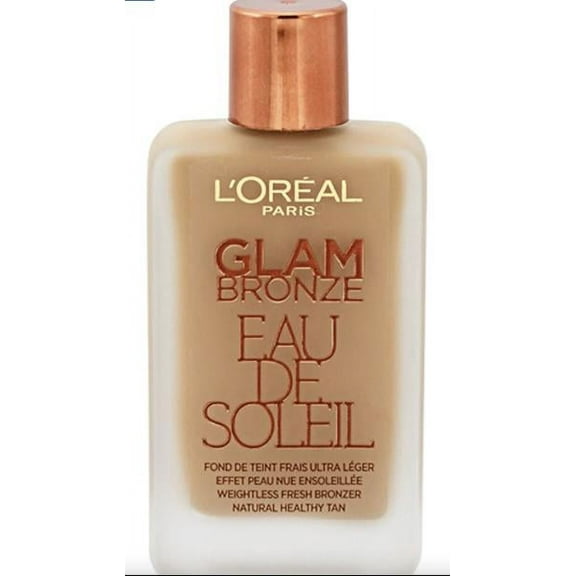 Loreal Bronzer Glam Bronze, Eau De Soleil, 20ml Liquid