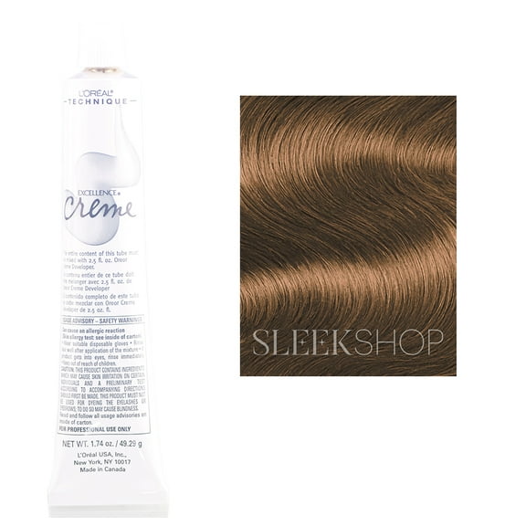 Loreal Excel Creme Color #8.1 Medium Ash Blonde 1.74 Ounce (51ml)