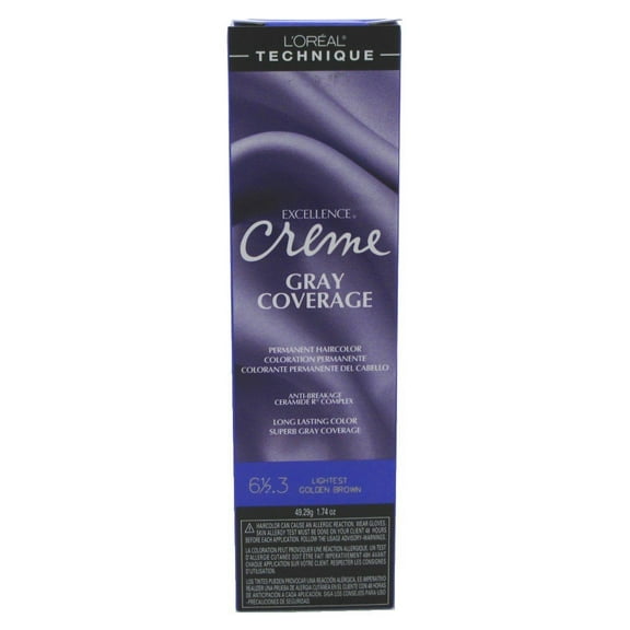Loreal Excellence Creme Color #6 1/2.3 Lghtest Gldn Brwn 1.74 Ounce (51Ml) (6 Pack)