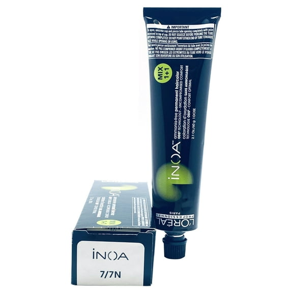 L'Oreal Inoa Ammonia Free Permanent Haircolor 7/7n 2.1 oz