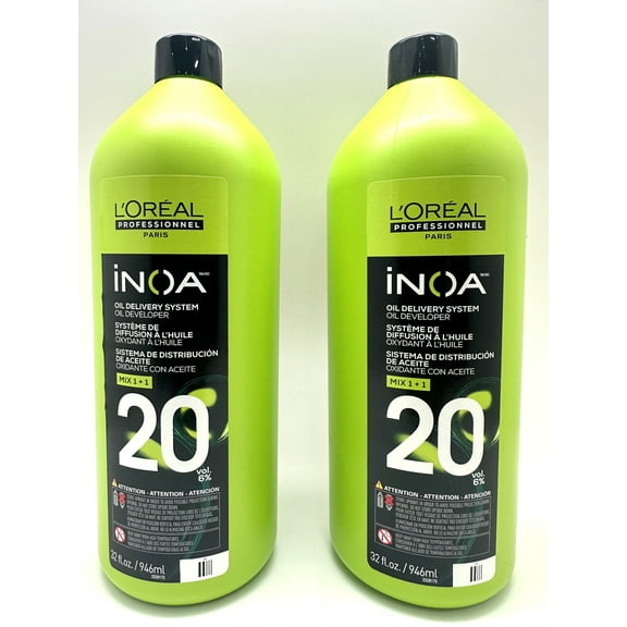 Loreal Inoa Rich Developer 20 Volume 32 oz PACK OF 2