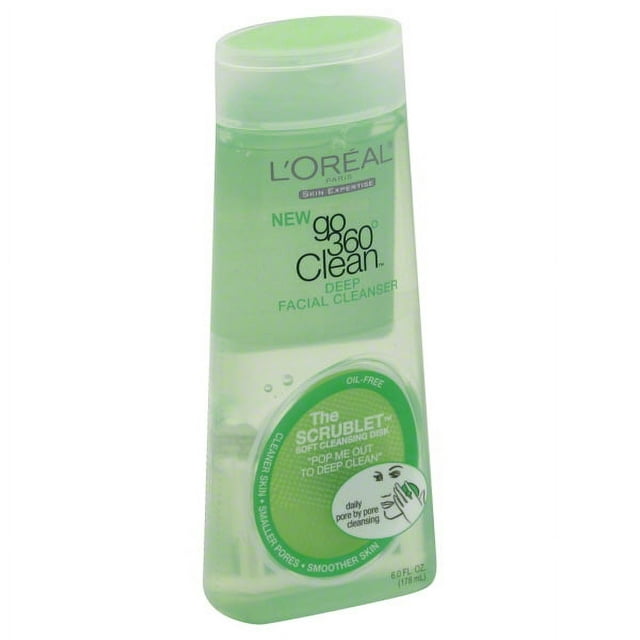 Loreal Loreal Skin Expertise Go 360 Clean Facial Cleanser, 6 oz