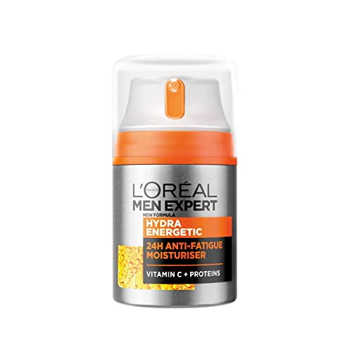 Loreal Men Expert Hydra Energetic Daily Anti-Fatigue Moisturizing Lotion, 1.6 Ounce