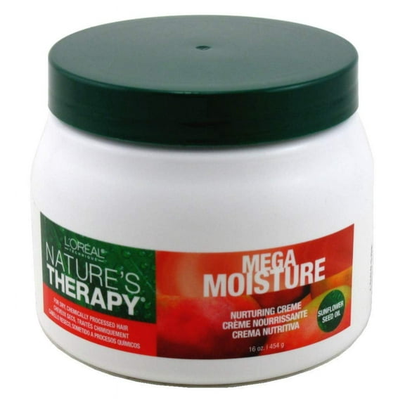 Loreal Natures Therapy Mega Moisture Crme, 16 Ounce (Pack Of 6)
