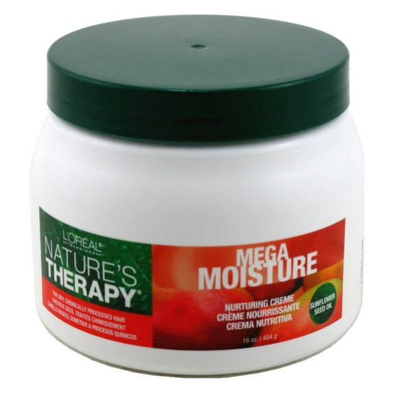 Loreal Natures Therapy Mega Moisture Creme 16oz Jar (Pack of 3)