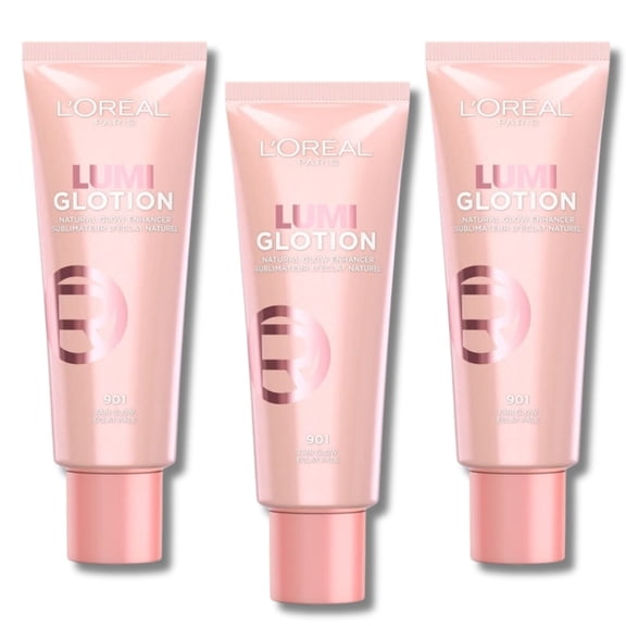 Loreal Paris Glotion All-In-One Natural Glow -901 Fair Glow 40 ml 3 Pack