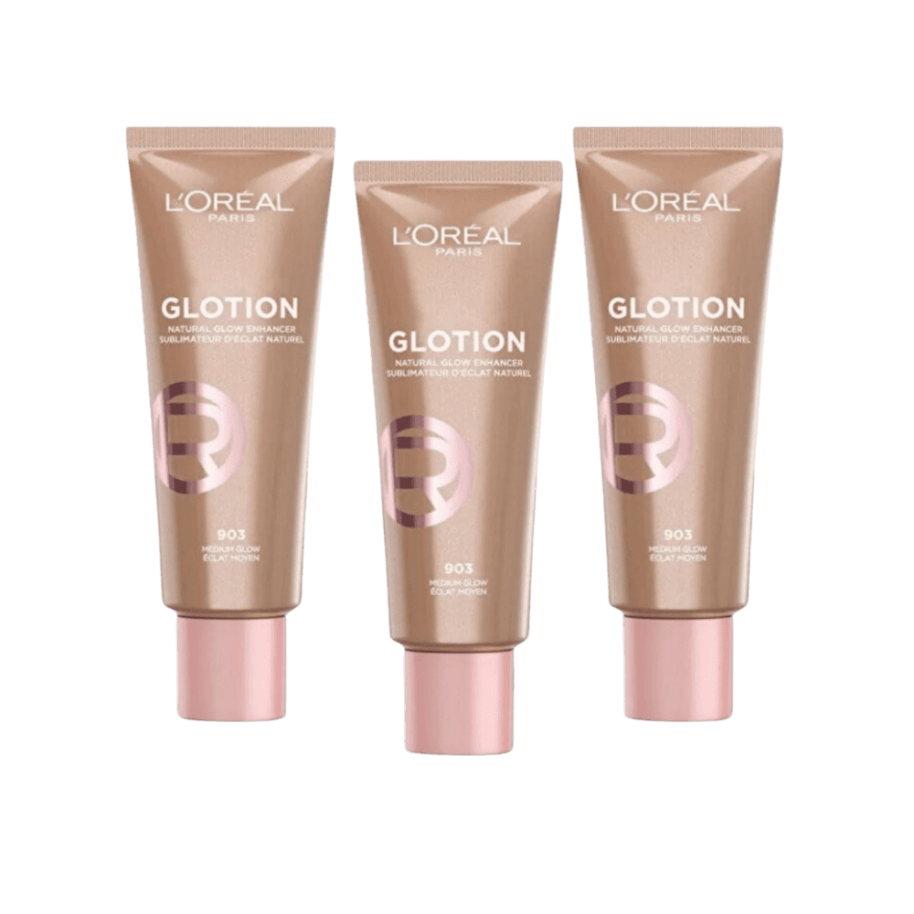 Loreal Paris Glotion All-In-One Natural Glow -903 Medium Glow 40 ml 3 Pack