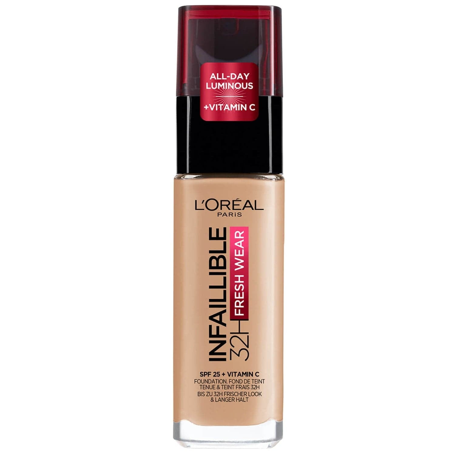 Loreal Paris Infaillible 32H Fresh Wear Vitamin C Foundation - 140 Golden Beige