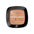 thumbnail image 1 of Loreal Paris Infallible Up to 24H Fresh Wear Matte Bronzer -250 Light, 1 of 5