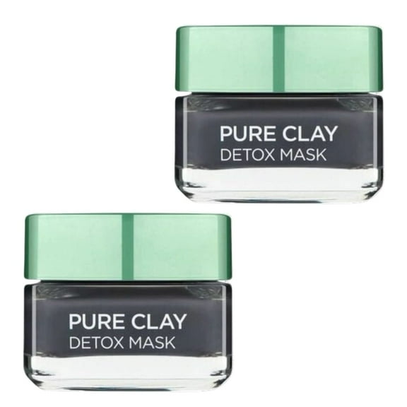 Loreal Paris Pure Clay Detox Mask 50 ml 2 Pack