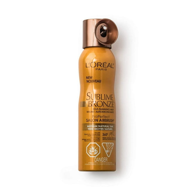 Loreal Paris Skincare Sublime Bronze Self Tanning Mist, Medium Natural