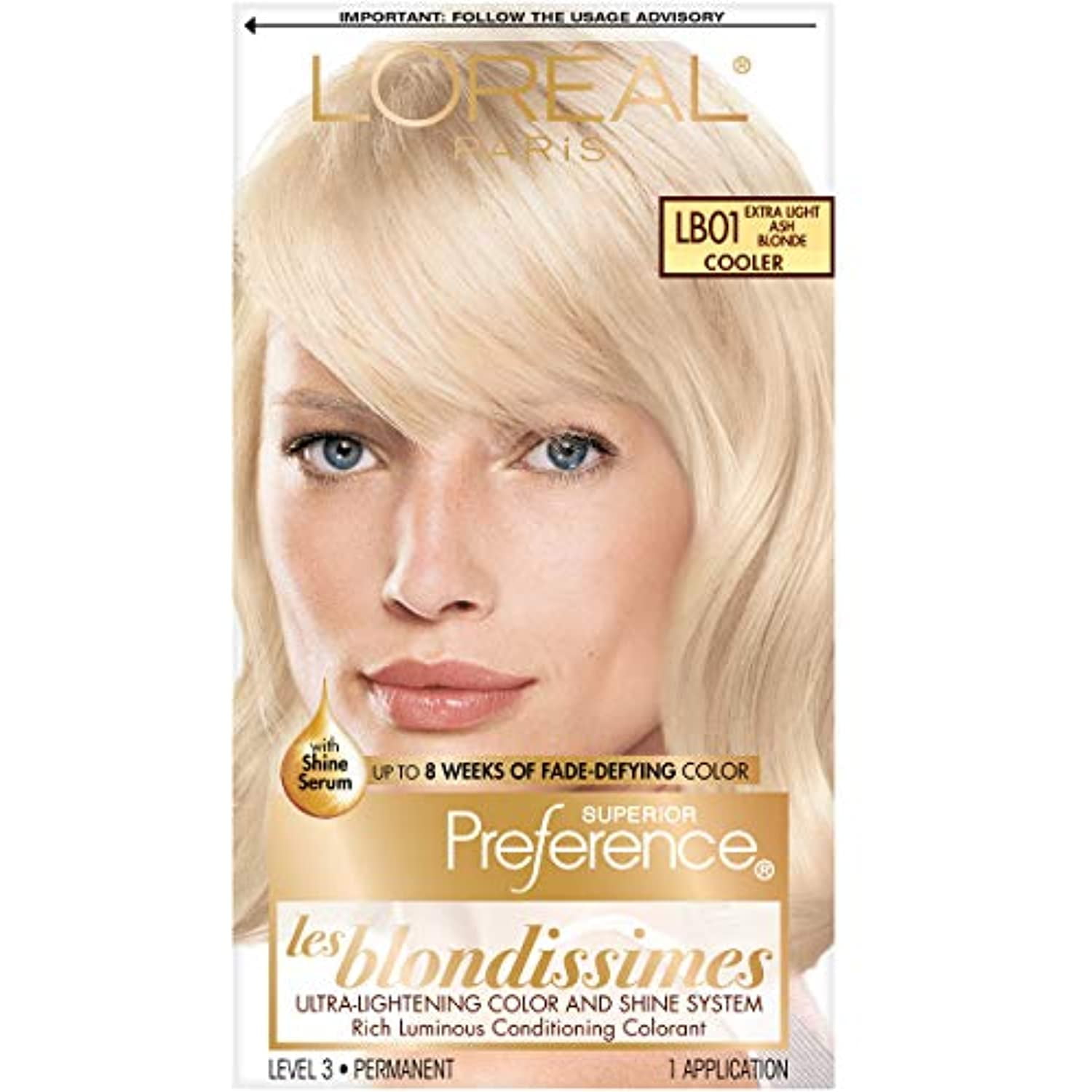 Loreal Paris Superior Preference FadeDefying + Shine Permanent Hair