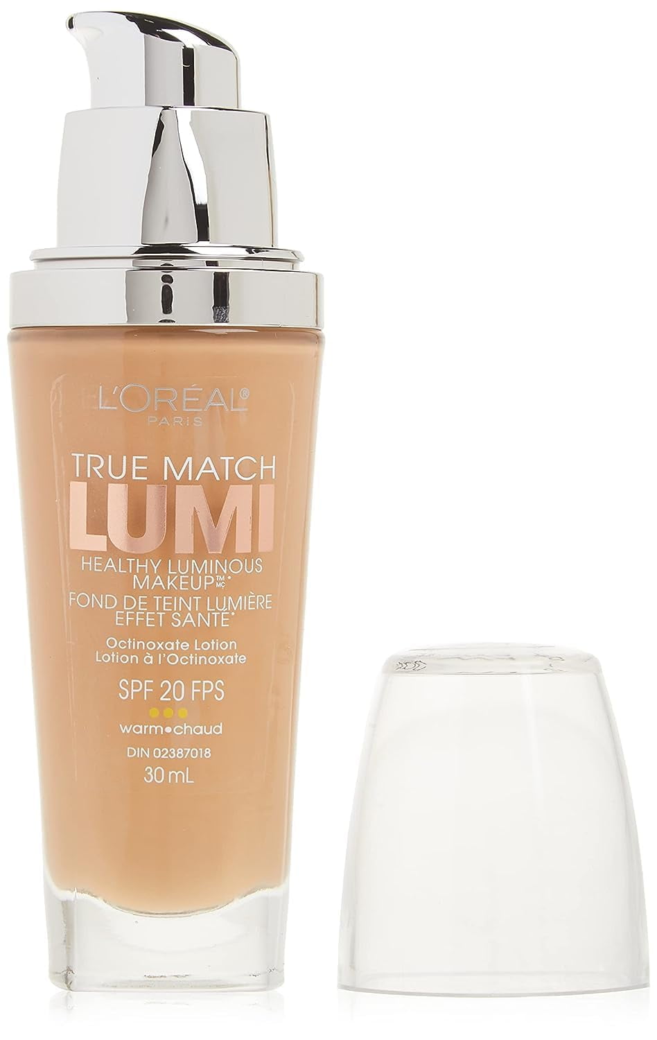 Loreal Paris True Match Lumi Healthy Luminous Makeup, W4 Natural Beige, 1 Fl; Oz.