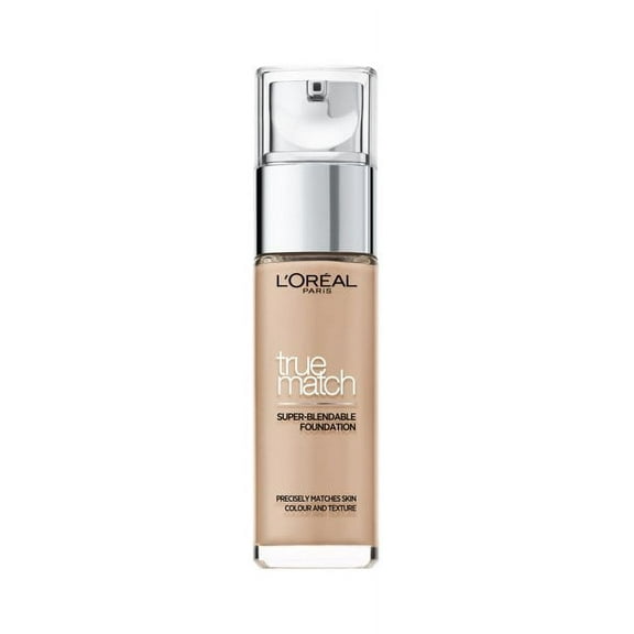 L'Oreal Ladies True Match Foundation 3.C Rose Beige 30ml