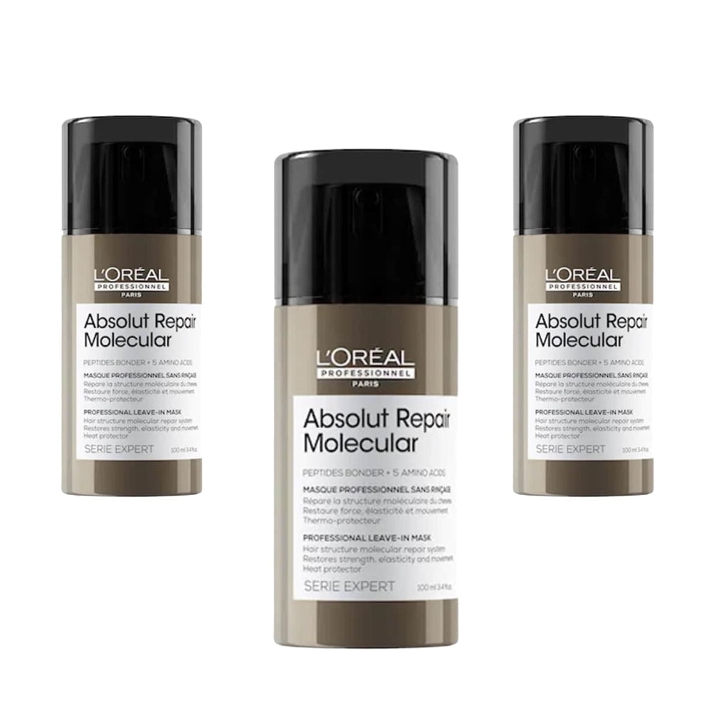 Loreal Professionnel Paris Serie Expert Absolut Molecular Repair Molecular Mask 100 ml 3 Pack
