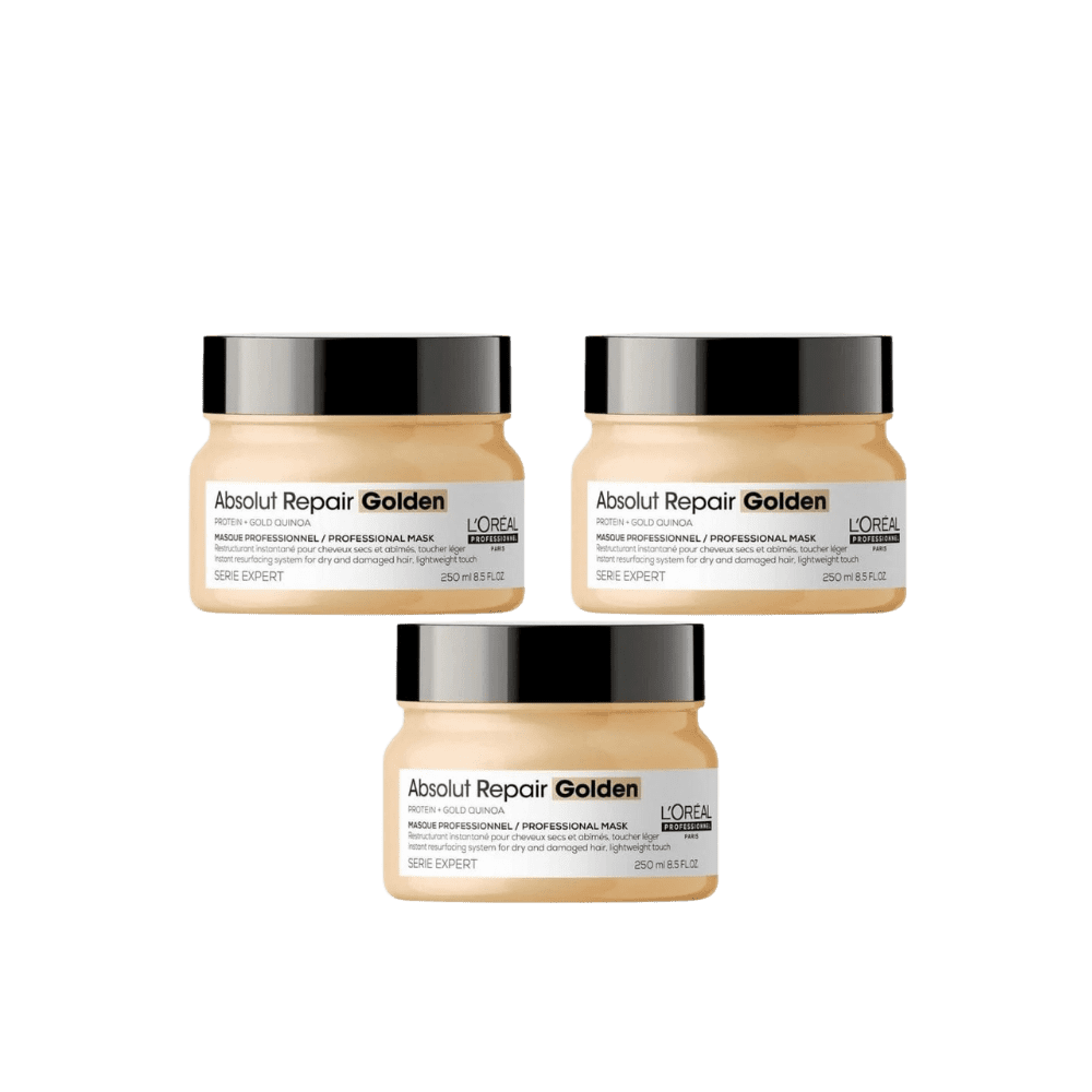 Loreal Professionnel Paris Serie Expert Absolut Repair Golden Mask 250 ml 3 Pack