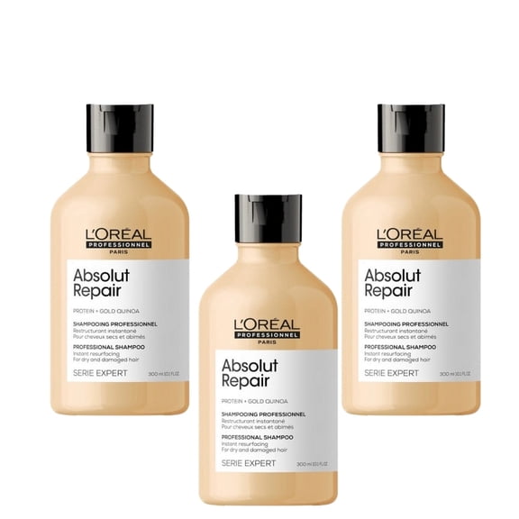 Loreal Professionnel Paris Serie Expert Absolut Repair Shampoo 300 ml 3 Pack
