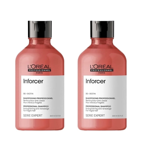 Loreal Professionnel Paris Serie Expert Inforcer Anti-Breakage Strengthening Shampoo 300 ml 2 Pack