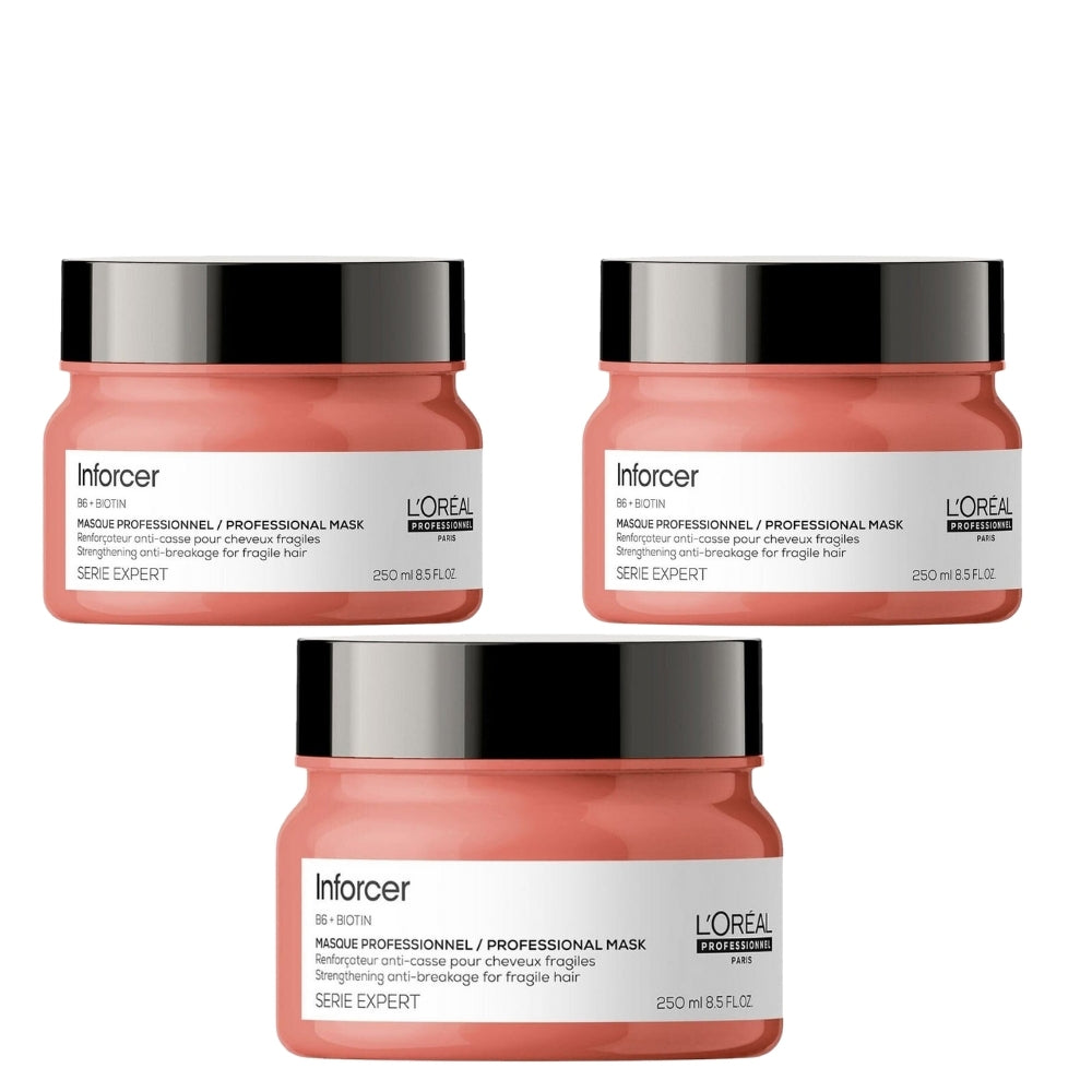 Loreal Professionnel Paris Serie Expert Inforcer Hair Mask 250 ml 3 Pack