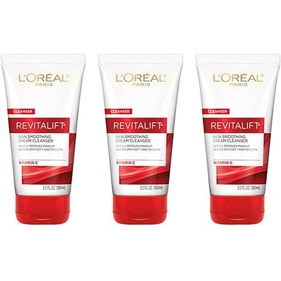 Loreal Revitalift Cream Cleanser 5Oz (3 Pack)